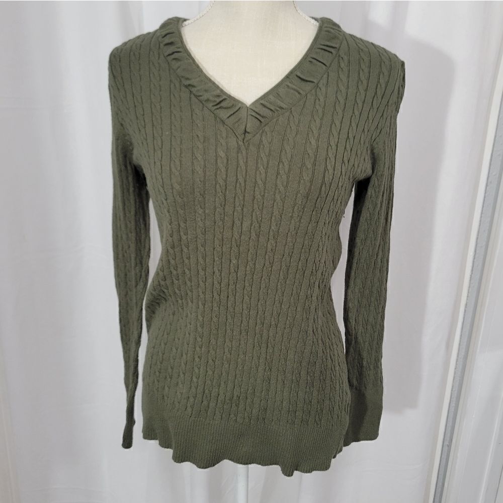 Eddie bauer v neck sweater - Picture 7 of 10